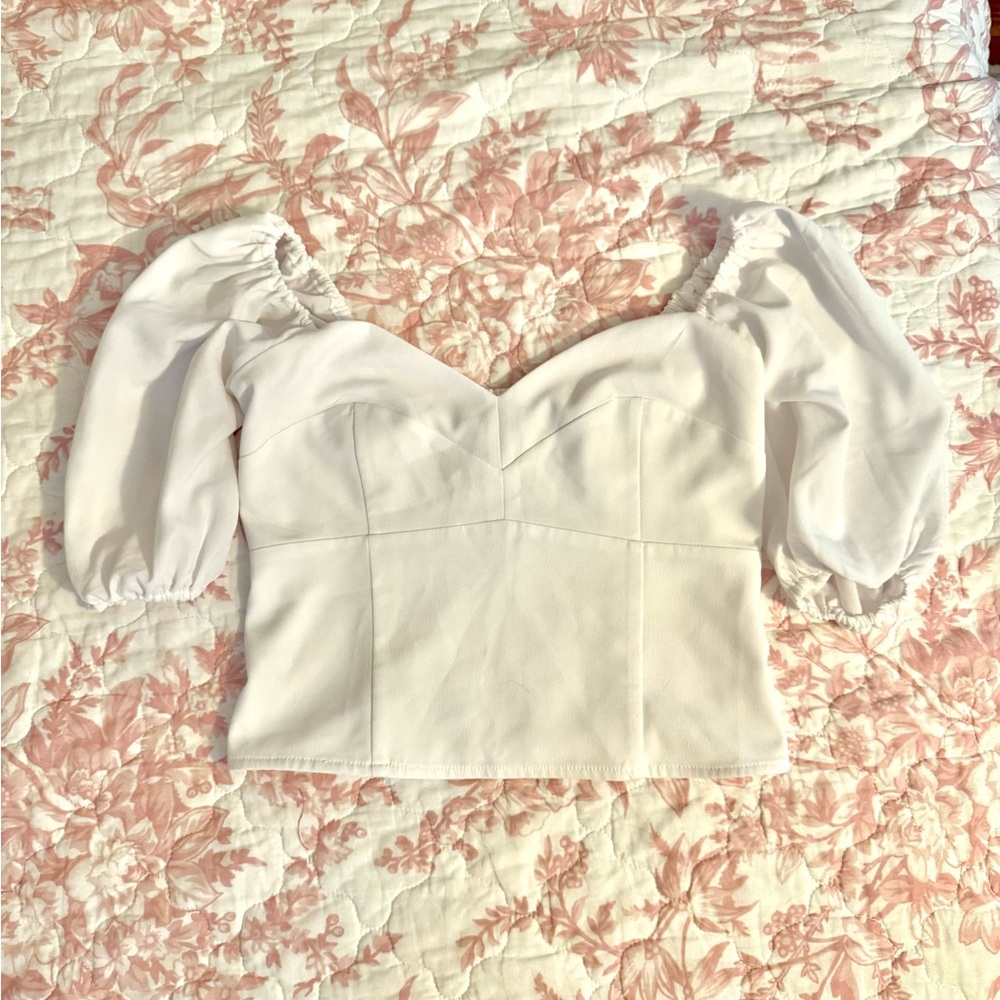 Abercrombie & Fitch Puff Sleeve Blouse
